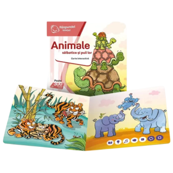 Развивающий набор Raspundel Istetel Wild animals 3+/ Развитие photo 2