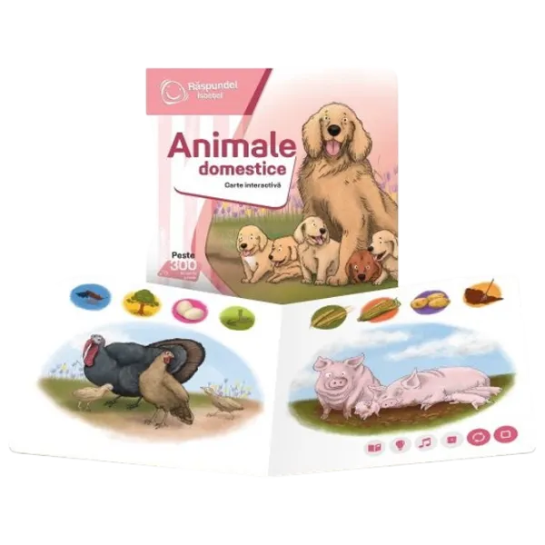 Развивающий набор Raspundel Istetel Domestic animals 2+/ Развитие photo 3