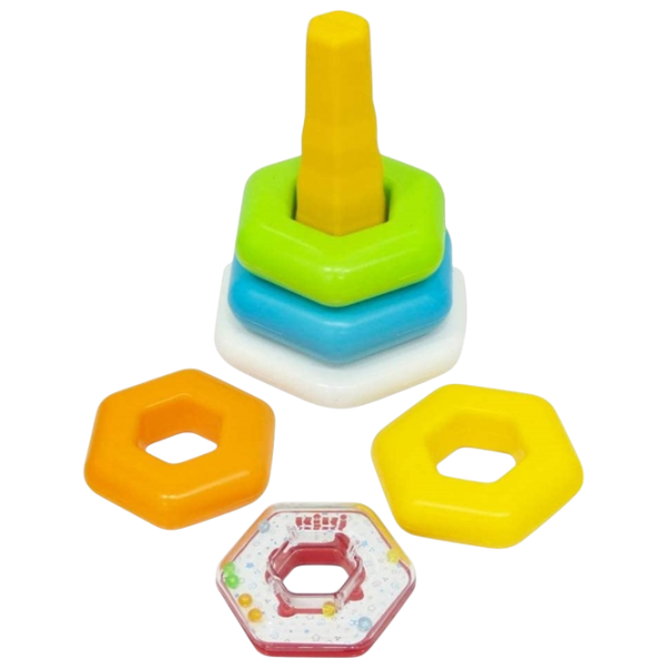 Joc educativ Ucar Toys Pyramid 1.5+/ Joc de logică photo 3
