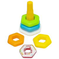 Развивающий набор Ucar Toys Pyramid 1.5+/ Логическая игра photo 3