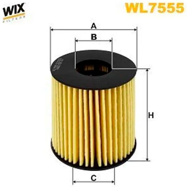Масляный фильтр Wix Filters WL7555 WX-WL7555 photo 2