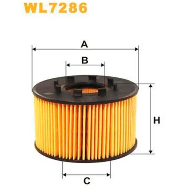 Filtru de ulei Wix Filters WL7286 WX-WL7286 photo 2 Filtru de ulei Wix Filters WL7286 WX-WL7286 photo 2