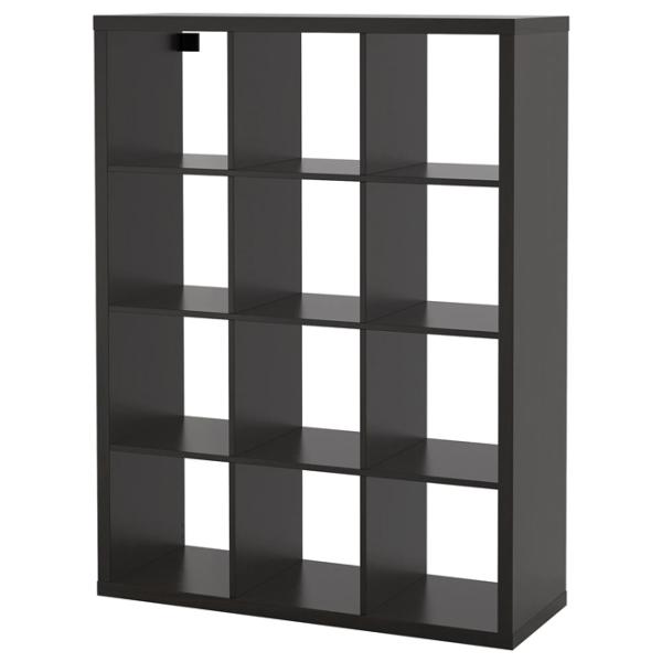 Стеллаж Ikea Kallax 147 x 112 x 39см cm / ЛДСП / Темно Коричневый photo 1