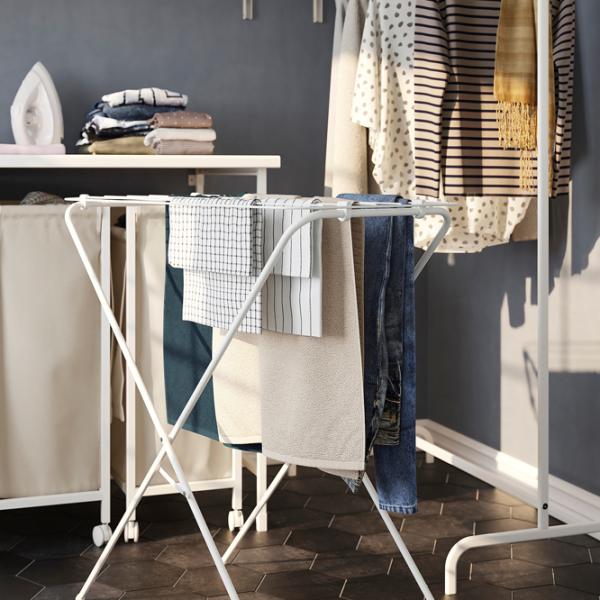 Сушилка для белья Ikea Jall Напольная/ Сталь photo 5