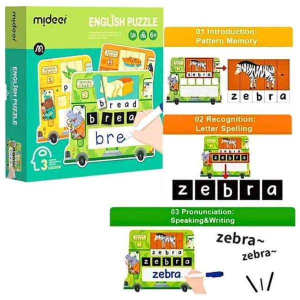 Развивающий набор Mideer Learning to read and write 3+/ Развитие photo 2