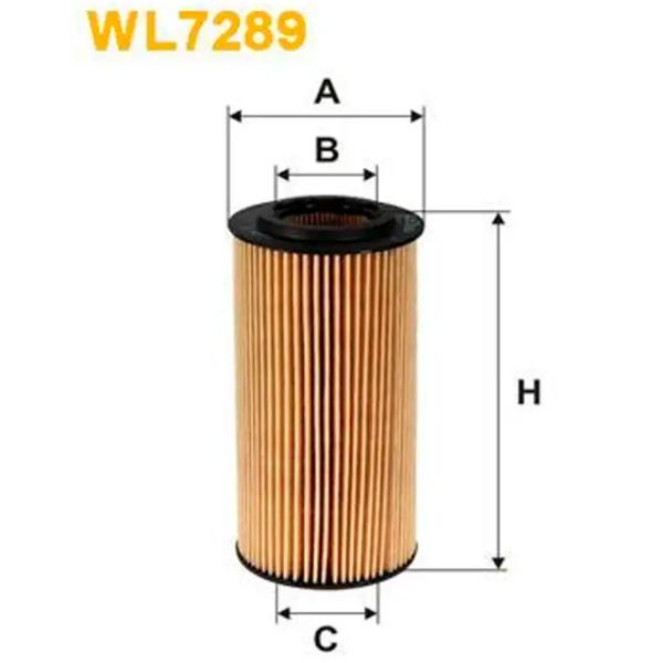 Масляный фильтр Wix Filters WL7289 WX-WL7289 photo 2 Масляный фильтр Wix Filters WL7289 WX-WL7289 photo 2