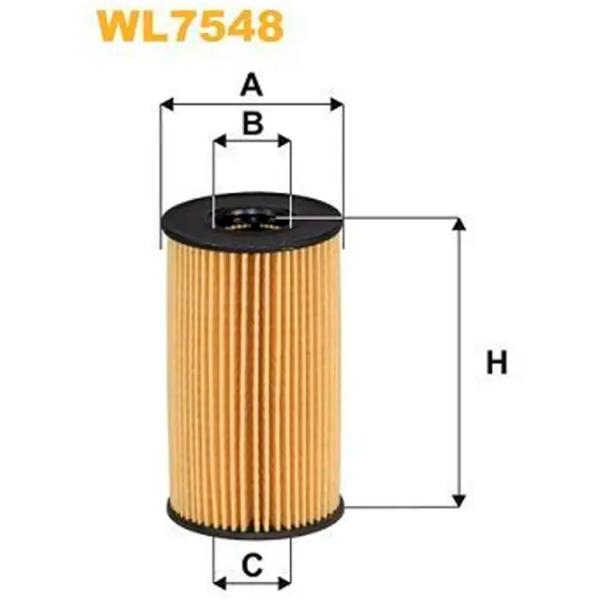 Масляный фильтр Wix Filters WL7548 WX-WL7548 photo 2 Масляный фильтр Wix Filters WL7548 WX-WL7548 photo 2