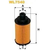 Filtru de ulei Wix Filters WL7540 WX-WL7540 photo 2