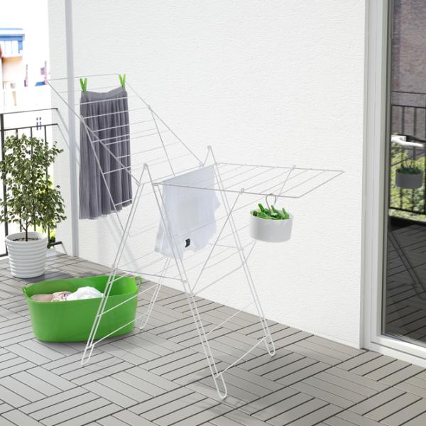 Сушилка для белья Ikea Frost Напольная/ Сталь photo 2