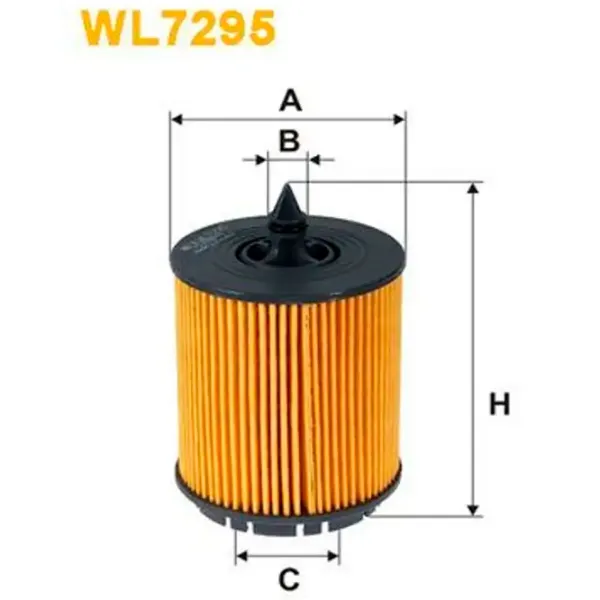 Масляный фильтр Wix Filters WL7295 WX-WL7295 photo 2 Масляный фильтр Wix Filters WL7295 WX-WL7295 photo 2