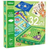 Настольная игра Mideer 32 in 1 Classic Games 3+/ Стратегия