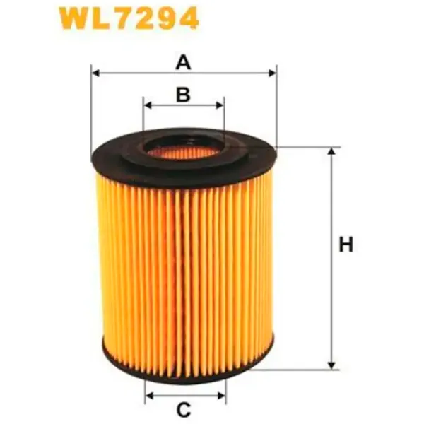 Filtru de ulei Wix Filters WL7294 WX-WL7294 photo 2
