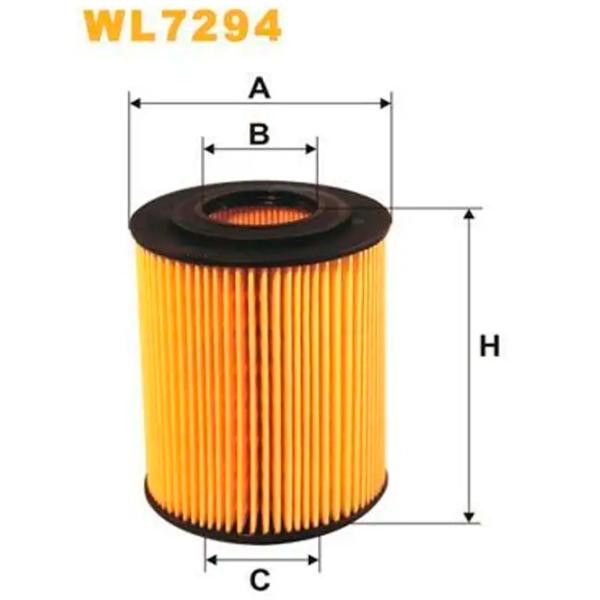 Filtru de ulei Wix Filters WL7294 WX-WL7294 photo 2