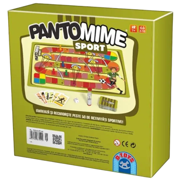 Настольная игра D-TOYS Pantomime Sports 3+/ Стратегия photo 2