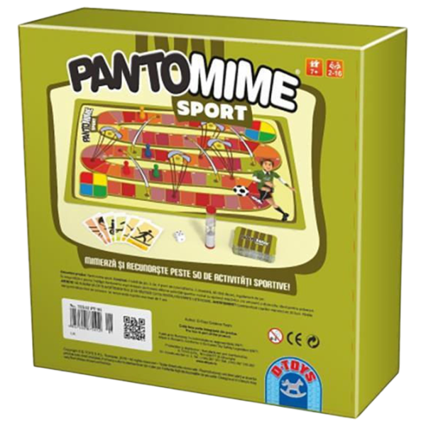 Настольная игра D-TOYS Pantomime Sports 3+/ Стратегия photo 2