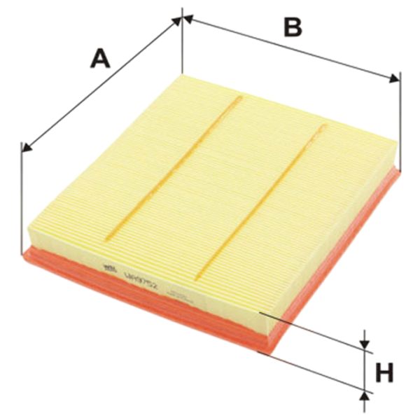 Filtru de aer Wix Filters WA9752 WX-WA9752 photo 1 Filtru de aer Wix Filters WA9752 WX-WA9752 photo 1