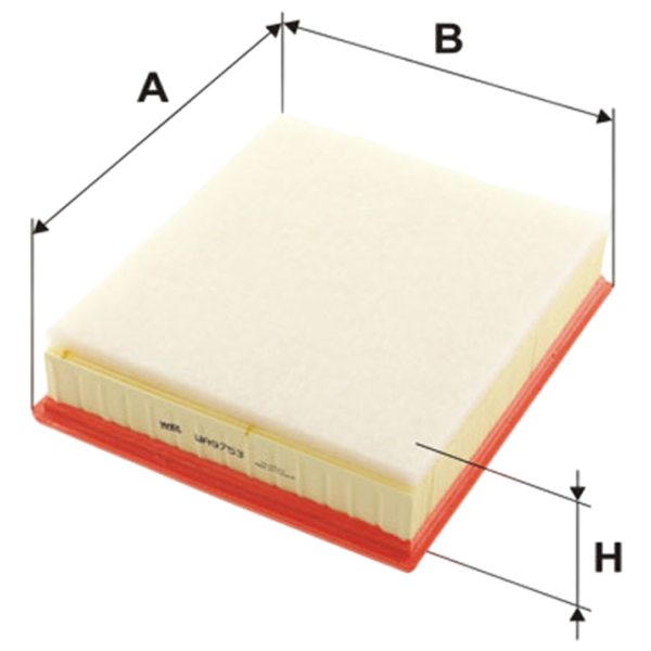 Filtru de aer Wix Filters WA9753 WX-WA9753 photo 1