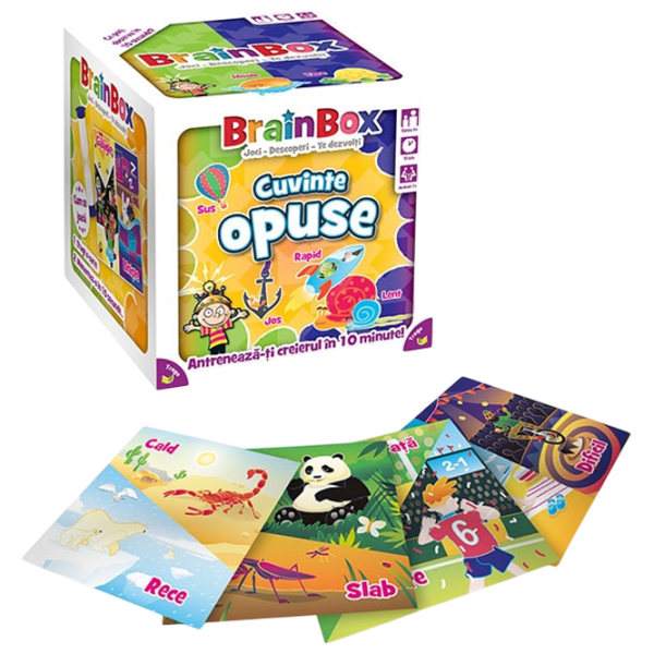 Joc de masă BrainBox Opposing words 4+/ Dezvoltare photo 2 Joc de masă BrainBox Opposing words 4+/ Dezvoltare photo 2