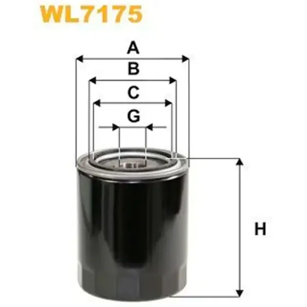 Масляный фильтр Wix Filters WL7175 WX-WL7175 photo 2