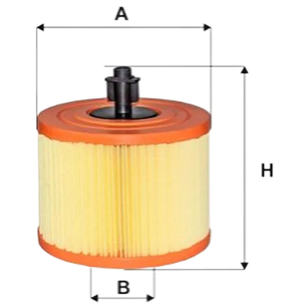 Filtru de aer Wix Filters WA9590 WX-WA9590 photo 1