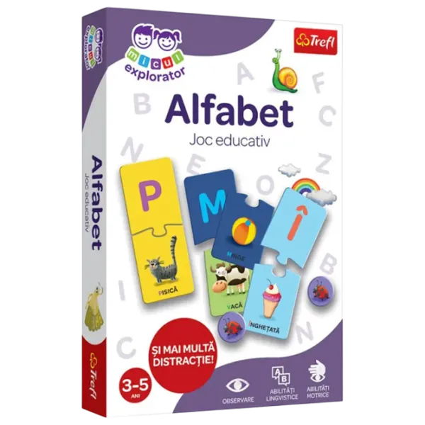 Joc educativ Trefl ABC Little Explorer 3+/ Dezvoltare photo 1