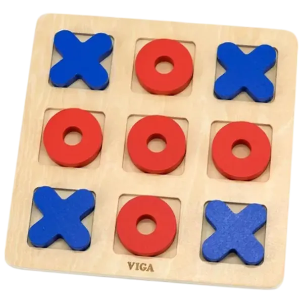 Настольная игра VIGA Krestiki-Noliki 3+/ Стратегия photo 1 Настольная игра VIGA Krestiki-Noliki 3+/ Стратегия photo 1