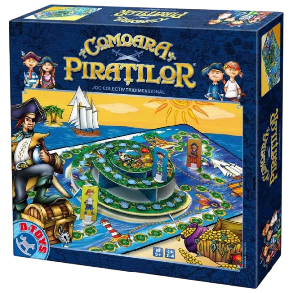 Настольная игра D-TOYS Pirates' Treasure 5+/ Стратегия photo 1