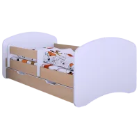 Детская кровать Happy Babies Happy L10 90 x 200 см / ПВХ / Светлая груша