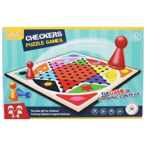 Joc de masă Miscellaneous Checkers Puzzle 3+/ Dame photo 1