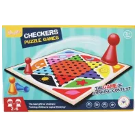 Настольная игра Miscellaneous Checkers Puzzle 3+/ Шашки