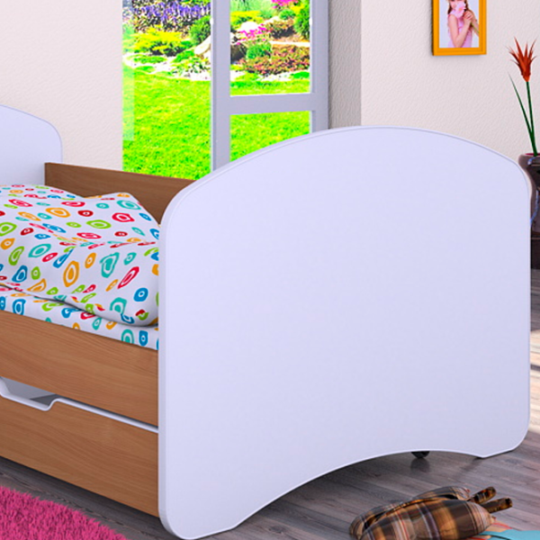 Pat pentru copii Happy Babies Happy L10 90 x 200 cm / PVC / Beech photo 4 Pat pentru copii Happy Babies Happy L10 90 x 200 cm / PVC / Beech photo 4