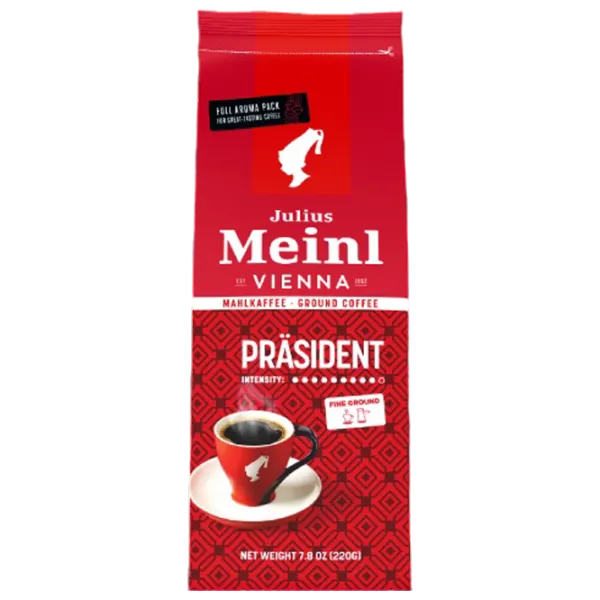 Cafea Julius Meinl Prasident Măcinată / Vienna / Pachet photo 1