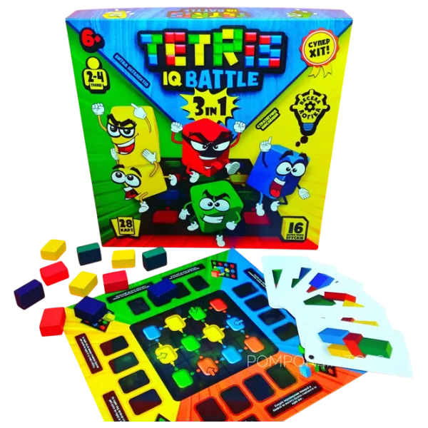 Настольная игра Insportline Tetris IQ Battle 6+/ Стратегия photo 2