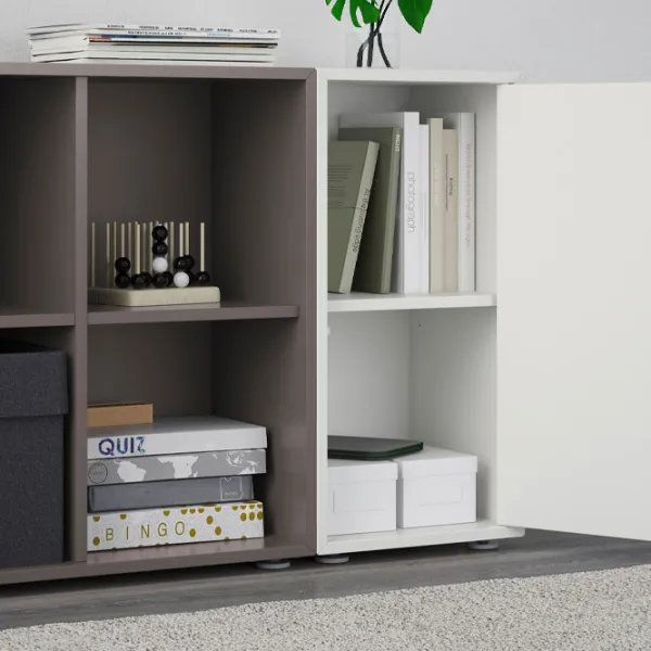 Стеллаж Ikea Eket 72 x 105 x 35см cm / ЛДСП / White photo 5 Стеллаж Ikea Eket 72 x 105 x 35см cm / ЛДСП / White photo 5