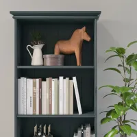 Стеллаж Ikea Lommarp 199 x 65 x 34см cm / ЛДСП / Dark blue-green photo 4