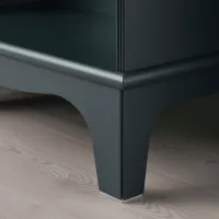 Стеллаж Ikea Lommarp 199 x 65 x 34см cm / ЛДСП / Dark blue-green photo 7