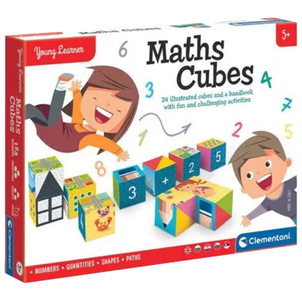 Развивающий набор Clementoni Maths Cube 3+/ Развитие photo 1