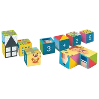 Joc educativ Clementoni Maths Cube 3+/ Dezvoltare photo 2