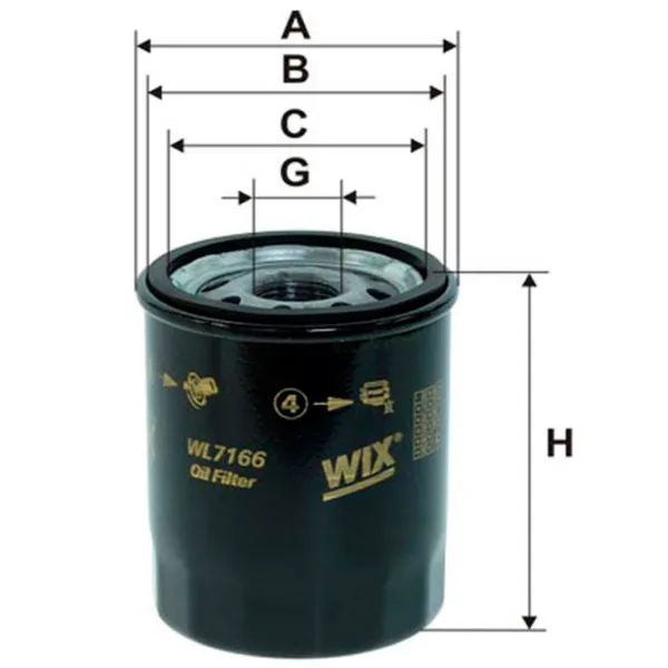 Масляный фильтр Wix Filters WL7129-12 WX-WL7129-12 photo 3 Масляный фильтр Wix Filters WL7129-12 WX-WL7129-12 photo 3