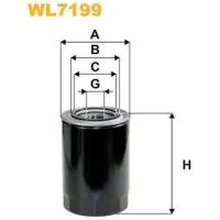 Filtru de ulei Wix Filters WL7199 WX-WL7199 photo 2