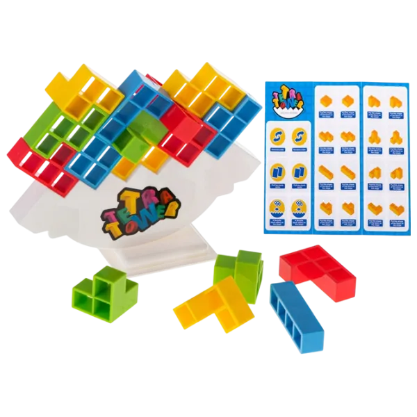 Настольная игра ChiToys Tetris Tower 5+/ Развитие photo 4