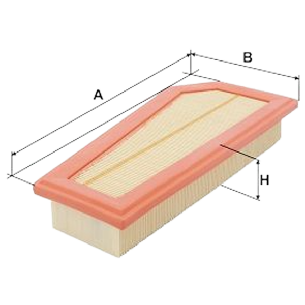 Filtru de aer Wix Filters WA9668 WX-WA9668 photo 6 Filtru de aer Wix Filters WA9668 WX-WA9668 photo 6
