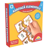 Puzzle Noriel Asociaza Elementele 3+/ Количество деталей: 60