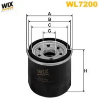 Filtru de ulei Wix Filters WL7200 WX-WL7200 photo 2