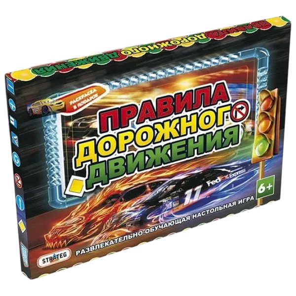 Настольная игра Strateg Circulation regulations 6+/ Развитие photo 1