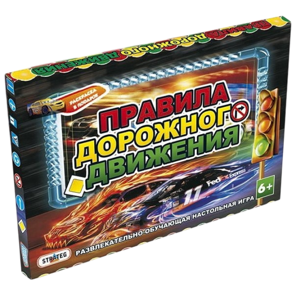 Настольная игра Strateg Circulation regulations 6+/ Развитие photo 1