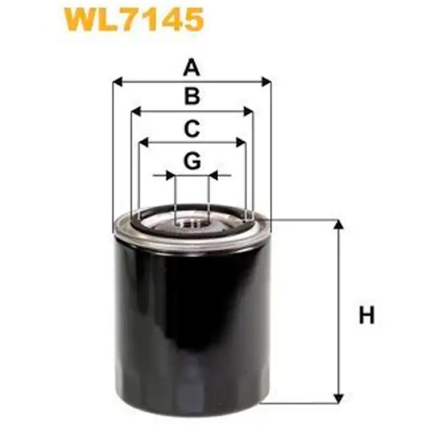Масляный фильтр Wix Filters WL7145 WX-WL7145 photo 2