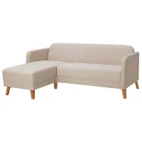 Угловой диван Ikea Linanas (5527848) Ткань / Бежевый