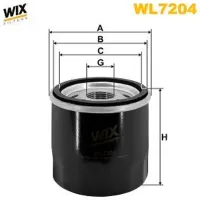 Filtru de ulei Wix Filters WL7204 WX-WL7204 photo 2