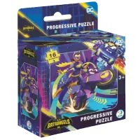 Puzzle DoDo Batwheels Progressive 3+/ Numărul de piese: 16